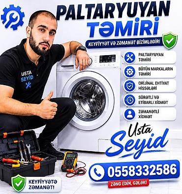 Paltaryuyan təmiri xidməti - Bütün markaların paltaryuyanlarının lalafo.az -da Paltaryuyan təmiri xidməti - Bütün markaların paltaryuyanlarının