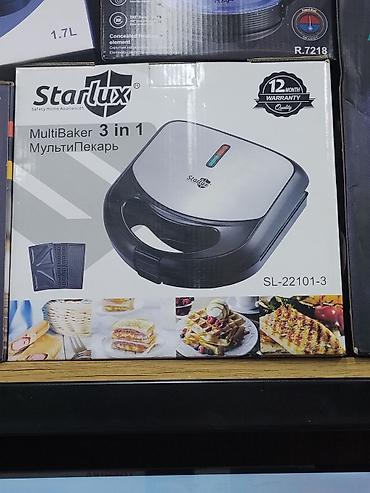 Мультипекарь Starlux MultiBaker 3 in 1 (SL-22101-3) - Универсальный