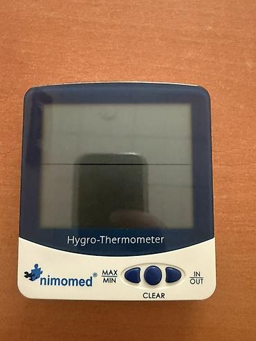 Измерительные приборы: Nimomed Hygro-Thermometer – rəqəmsal istilik və rütubət ölçən — 2