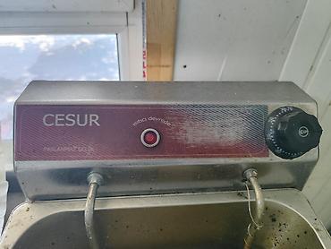 Fri aparatları: Fritöz satilir, "Cesur" markasi qiyməti 100 azn Ünvan: İnqilab ərazi — 1