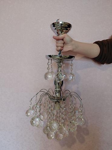 taxt ortukleri: Çılçıraq, 1 lampa, Metal — 4