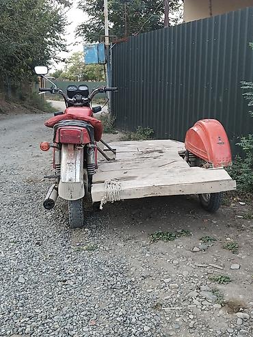 Motosikletlər: Yükləmə qoşqusulu motosiklet - Model: Sovet istehsalı iki silindrli — 5