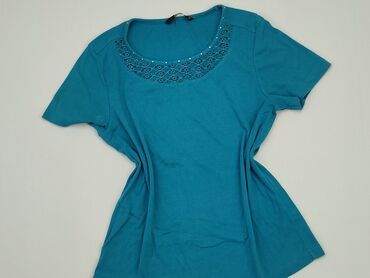 turkusowa sukienki wieczorowa: T-shirt, M, stan - Bardzo dobry