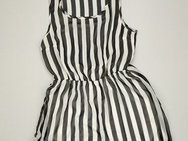 czarna sukienki z paskiem: Dress, XS (EU 34), H&M, condition - Good