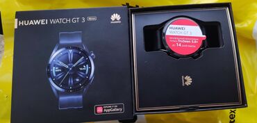 huawei smart saat: Yeni, Smart saat, Huawei, Sensor ekran, rəng - Qara