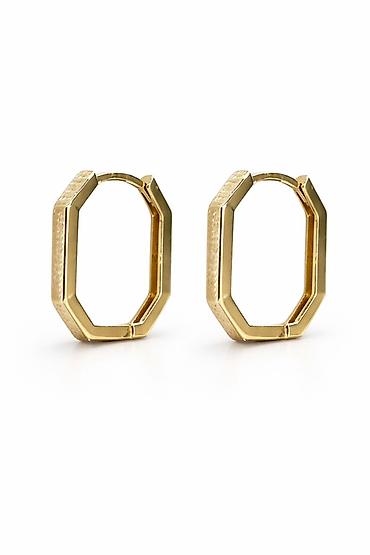 Серьги из жёлтого золота 585 Артикул: 35443 Категория: серьги
