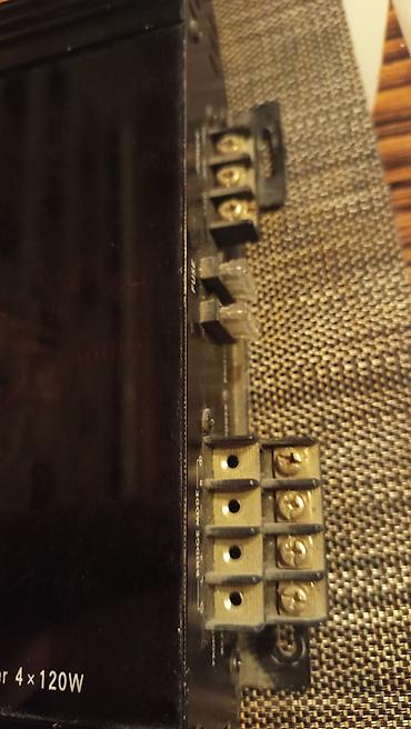 Аудиотехника: SUPRA SBD-A4240 avtomobil gücləndiricisi - 4 kanallı power amplifier — 4