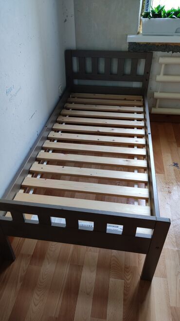 Детские односпальные кровати: Детская односпальная кровать, Б/у, Для девочки, Для мальчика, С матрасом, Дерево, Самовывоз at lalafo.kg — 7 Детские односпальные кровати: Детская односпальная кровать, Б/у, Для девочки, Для мальчика, С матрасом, Дерево, Самовывоз — 7
