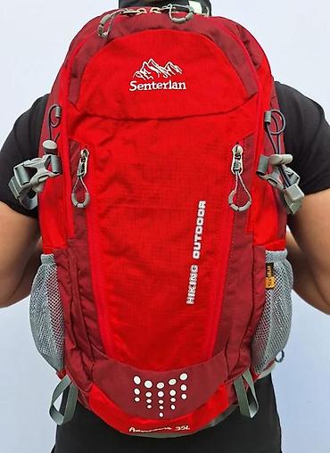 Sportske torbe i rančevi: Planinarski ranac Senterlan Adventure 35L – crveni - Zapremina: 35 — 3