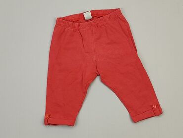 zara kombinezon czerwony: Niemowlęce spodnie materiałowe, 12-18 m, 80-86 cm, Zara, stan - Dobry