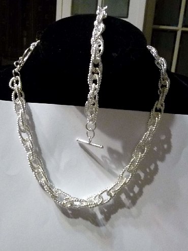 nakit za haljine: Totalna rasprodajaposrebreno 925, komplet ogrlica + narukvica, cena