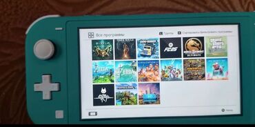 Nintendo Switch (Lite): Nintendo switch lite 32/64 Прошит чипом любые игры Сост идеал Торг