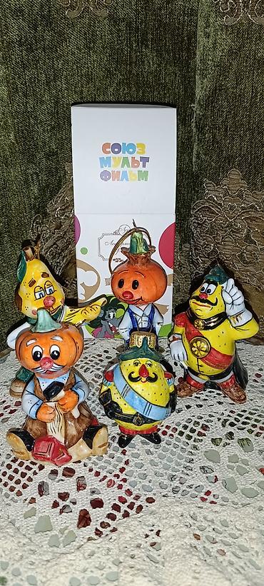 Коллекционные ёлочные игрушки «Союзмультфильм» — персонажи из
