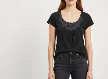 guns and roses t shirty: Rocha John Rocha, T-shirt damski, rozmiar L