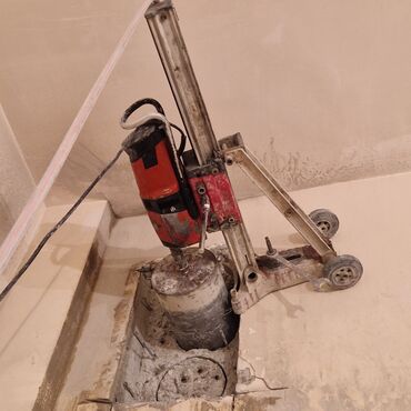 Beton işləri: Karotla istənilən qalinliqda və ligerlərin qapi pencərə yerlərinin — 7