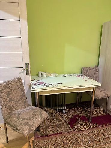 susə stollar: Masa dəstləri biri 15 m diger iki stulla birge 60 m — 2