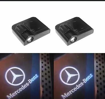 Tuning oprema: Bežični LED projektor logotipa za vrata automobila – Mercedes‑Benz - — 1