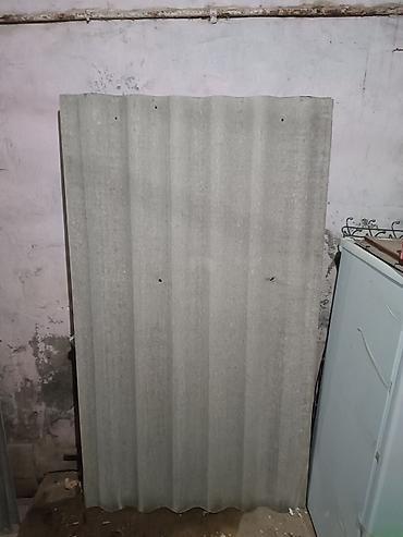Dalğalı şifer lövhələri - Material: sement əsaslı dalğalı şifer -