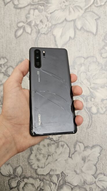 adam terezisi: Huawei P30, 256 GB, rəng - Göy, Barmaq izi, Simsiz şarj, İki sim kartlı