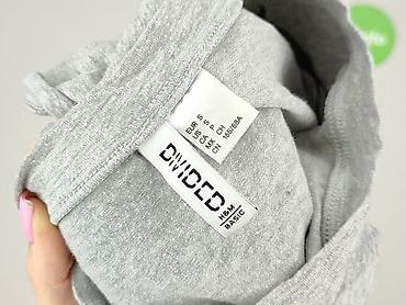 basic t shirty oversized: H&M Divided, T-shirt damski, rozmiar S — 4