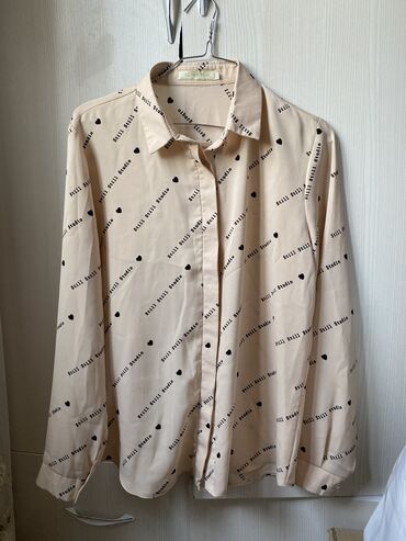 полосатая блузка: Блузка, Классическая модель, Шифон