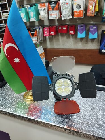 işıq lampaları: Модель: LED-5005. Рабочие напряжения: 6.0V ~ 9.0V. Мощность: 3W ~ 12W