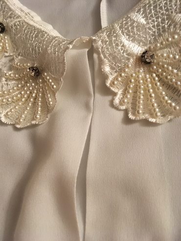 Bluze: 2XL, Jednobojni, bоја - Bela — 2