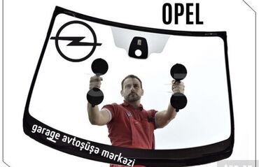 ön şüşə: Lobovoy, ön, Opel Yeni