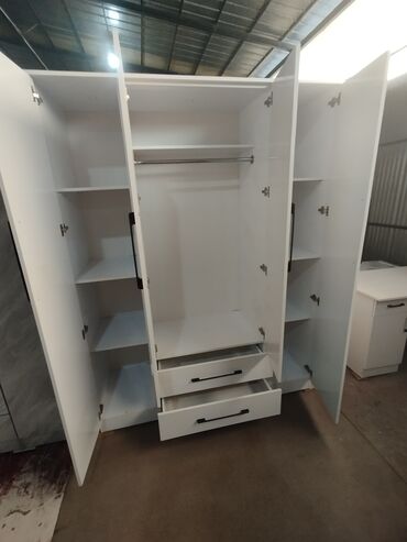 Шкафы для одежды: Шкаф для одежды, Новый, Прямой, ЛДСП — 15