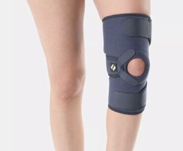 ортез на руку: Наколенник бандаж на колено средняя полу жесткость с гибкими