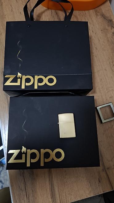 lighter: Зажигалка, Zippo, Бензиновая, Б/у — 1