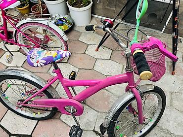 cube velo: Uşaq velosipedi – qızlar üçün, çəhrayı rəngdə Ideal veziyyetdedir - — 2