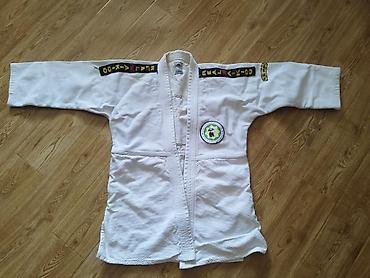 sambo ucun kimono: İdman dəsti, Adidas, rəng - Ağ — 3