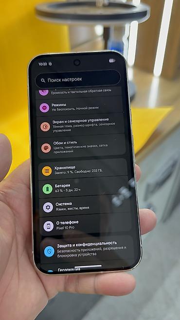 pixel 8pro: Google Pixel 10 Pro, Б/у, 256 ГБ, 1 SIM, eSIM — 6