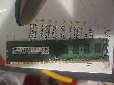 ram 4: DDR3 ramlar 2si PC 1i Notebook üçündür. Qiymətdə razılaşarıq — 2