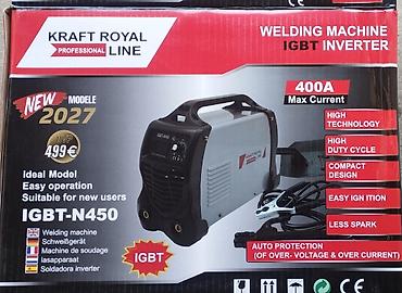 poklon za decka: Aparat za zavarivanje, varenje, - inverter Kraft Royale IGBT-N450 — 1