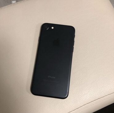 iphone 7 бишкек: IPhone 7, Колдонулган, 32 ГБ, Кара, 50 %