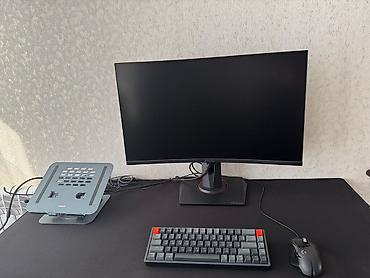 ASUS TUF Gaming VG27WQ 27” Curved Gaming Monitor Qiymət — 350 AZN