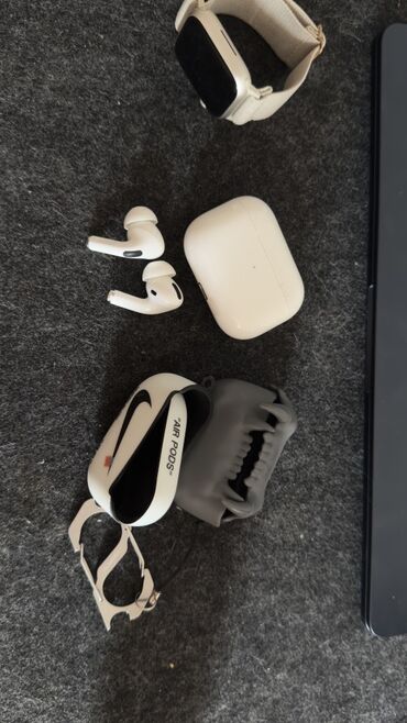 купить правый наушник airpods 3: Вакуумдук, Apple, Колдонулган, Электр зымсыз (Bluetooth), Спорт менен машыгуу үчүн