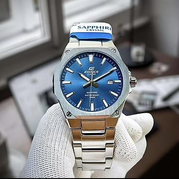 Кол сааттар: CASIO Edifice — мужские кварцевые часы с сапфировым стеклом - — 3