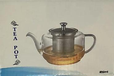 maxi staklene case: Stakleni čajnik sa infuzerom 800ml NOVO. Opis proizvoda: Infuzer za — 8