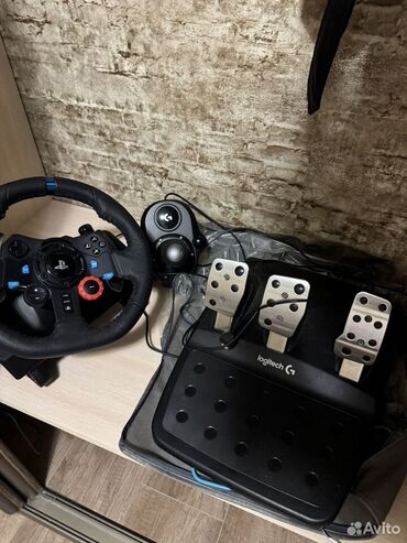 logitech: Oyun sükani logitech g29 + shifter, ev şeraitinde istifade olunub
