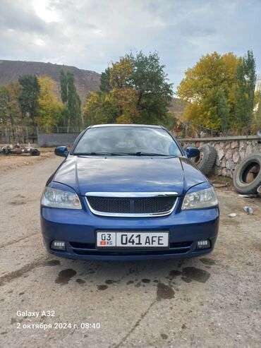 портер сатып алам: Daewoo Lacetti: 2005 г., 1.6 л, Бензин, Седан