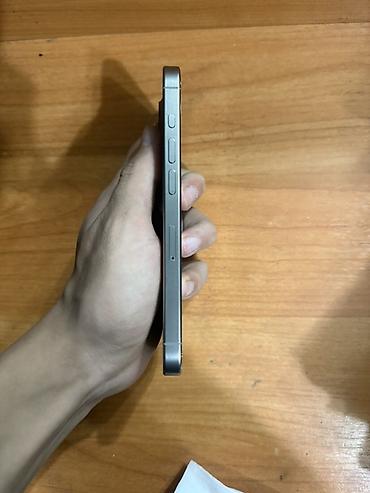 lphone x: IPhone 15 Pro, Б/у, 256 ГБ, Natural Titanium, Чехол, 80 % — 3