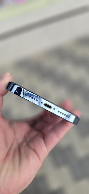 iphone batarya: IPhone 13 Pro Max, 512 GB, Sierra Blue, Face ID, Simsiz şarj — 6