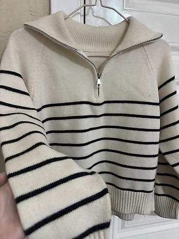 half zip: Кофта, С молнией на воротнике, Осень-весна, S — 2