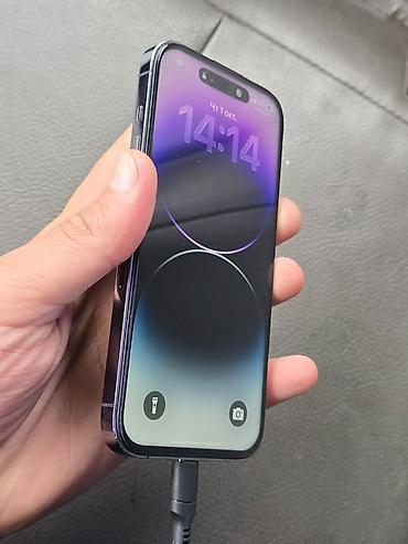 Уюлдук телефондор жана аксессуарлар: IPhone 14 Pro, фиолетовый (Deep Purple) - Экран 6.1" Super Retina XDR — 3