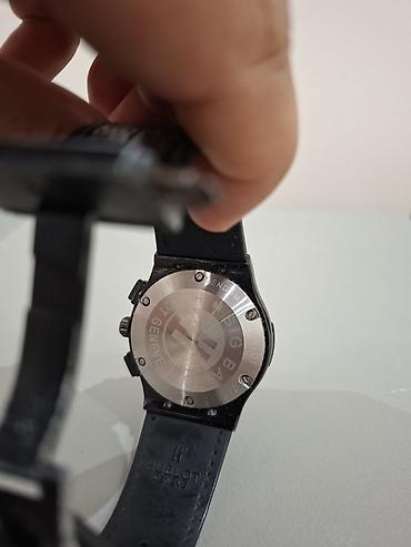 g shock kişi saatları: Saat çox seliqeli istifade edilib xronoqraflar işləkdir Hublot — 3