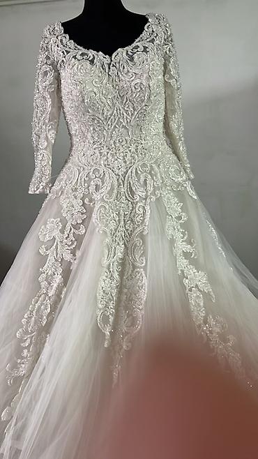 Свадебные платья: Свадебное и вечернее платья 1) Свадебное платье: - Силуэт: бальное, с — 19