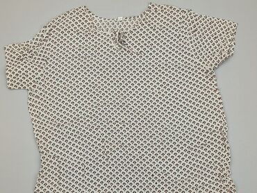 białe krotka bluzki z długim rekawem: Bluzka Damska, 3XL, stan - Dobry